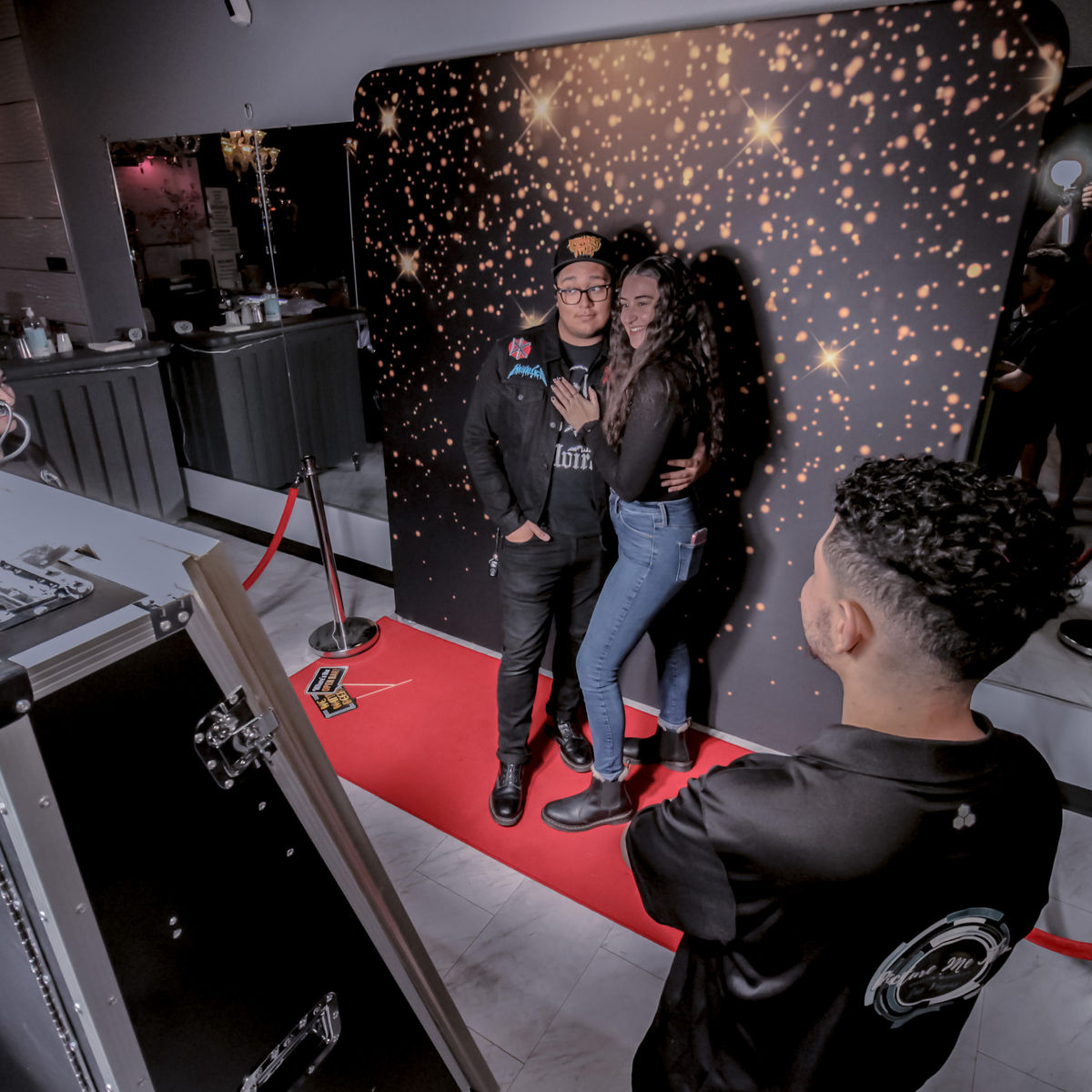 Photo booth at a Las Vegas private events event